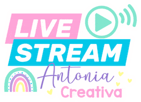 Antoniacreativa video live stream livestream GIF