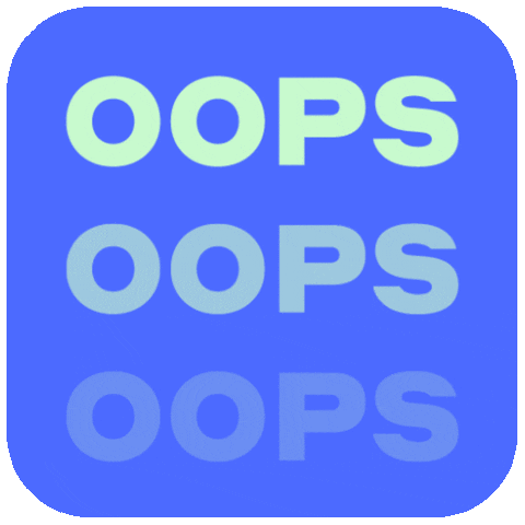 Oh No Oops GIF by Welly Health