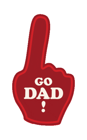 Fathers Day Team Sticker by T-Shirt Deli