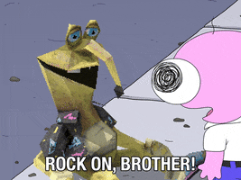 Rock On Brother GIF by Adult Swim
