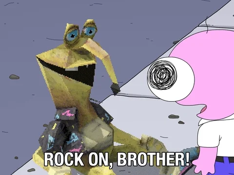 Rock On Brother GIF