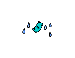 Make It Rain Sticker
