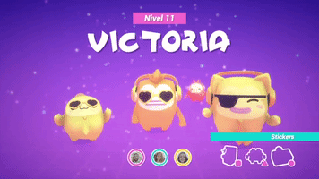 dance victory GIF by Melbits World