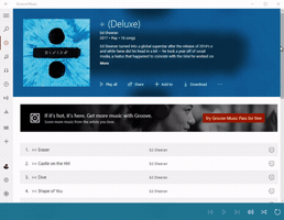zartre windows 10 groove music GIF