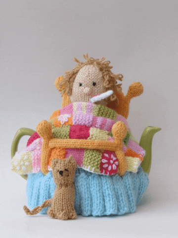 Feeling Better Get Well Soon GIF by TeaCosyFolk