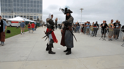 Comic Con Cosplay GIF