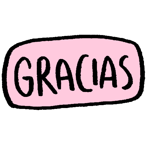 Thanks Gracias Sticker by felicidadpublica for iOS & Android | GIPHY