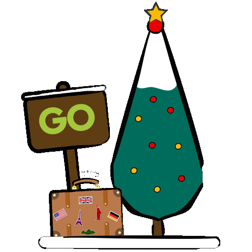 Christmas Travel Sticker by GO Voyages