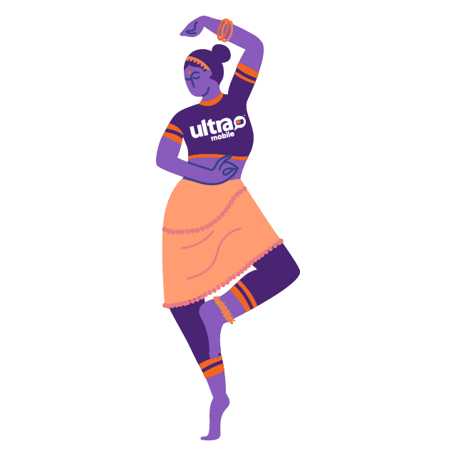 Bollywood India Sticker by Ultra Mobile