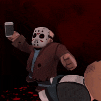 friday the 13th horror GIF by Blue Wizard