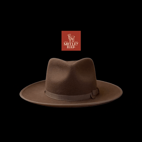 motleyhats texas brown hats cocoa GIF