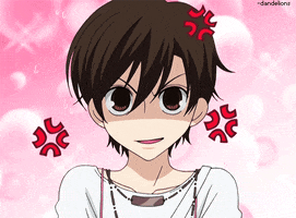 angry ouran high school host club GIF