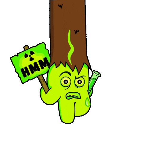 Glowup Madscience Sticker by Bored On Chain