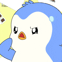 Scared Oh No GIF by Pudgy Penguins