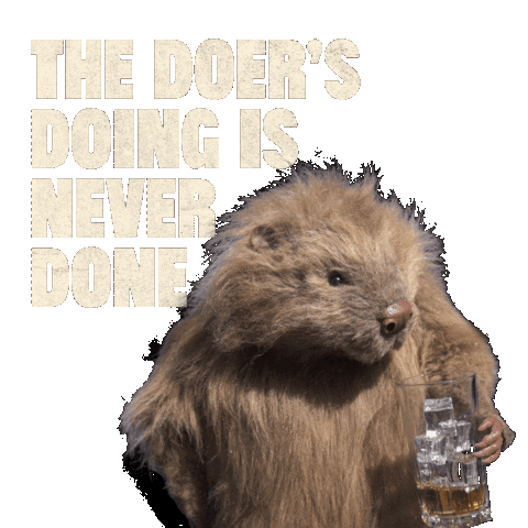 The Woodsman Whisky Sticker