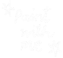 Paint With Me Sticker by Louisa Taylor Studio