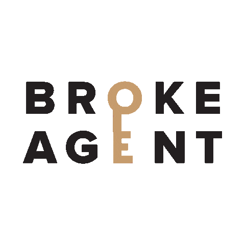 The Broke Agent Sticker