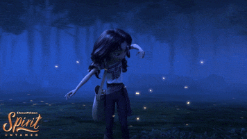 Girl Spinning GIF by DreamWorks Spirit