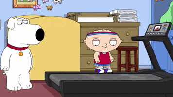 Exercise Treadmill GIF by Family Guy