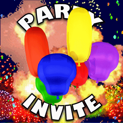 Party Invitation GIF