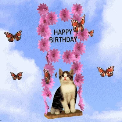 Happy Birthday Art GIF
