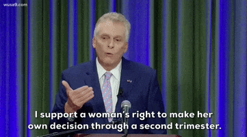Terry Mcauliffe Virginia GIF by GIPHY News