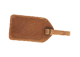 Luggage Tag Sticker by Hotel Drover
