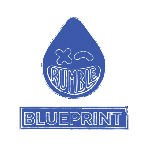 Rumble Blueprint Sticker by Rumble-Boxing
