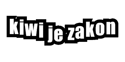 Kiwi Je Zakon Sticker by pasjasola_srecanavrvici