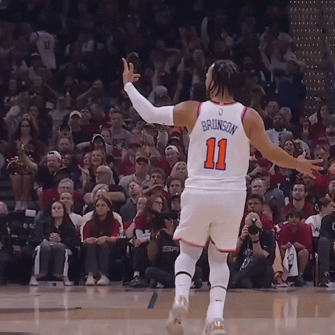New York Knicks Pointing GIF