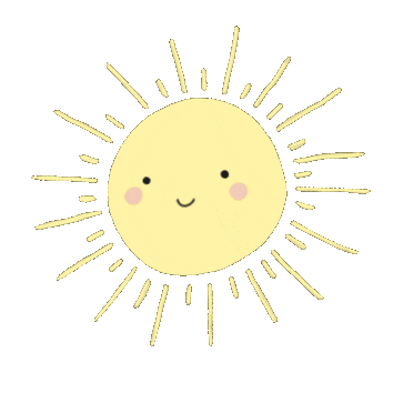 Sun Hello Sticker