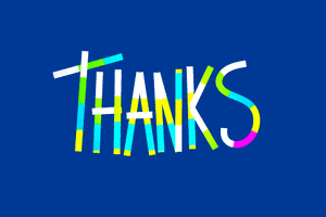 Thanks Thank You GIF by Omer Studios