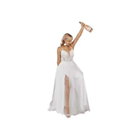 Kwiat Lotosu Suknie Ślubne Sticker