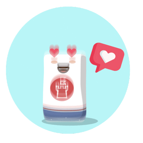 Happy In Love Sticker