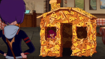 dream house pizza GIF by mysticons