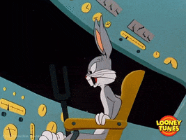 scared bugs bunny GIF by Looney Tunes