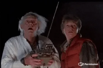 Back To The Future Reaction GIF