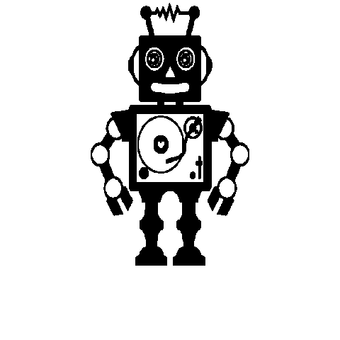 Golden Robot Records Sticker