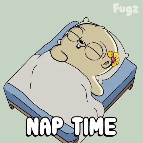 Tired Sweet Dreams GIF by Fugz Official