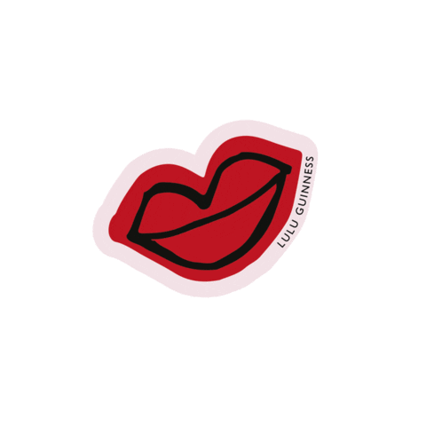 Travelling London Sticker by Lulu Guinness