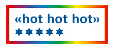 Happy Hot Hot Hot Sticker by digitec.ch