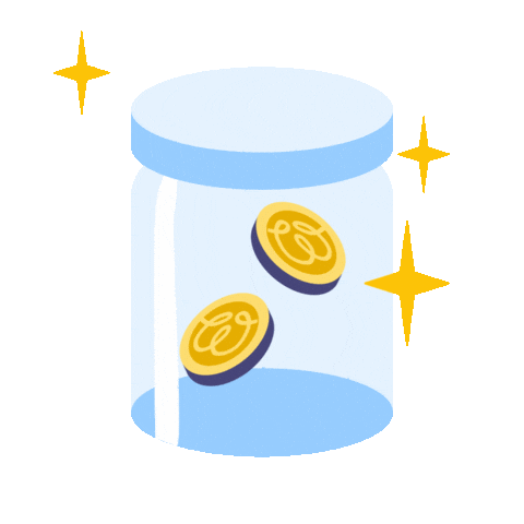 Money Saving Sticker by Woolsocks