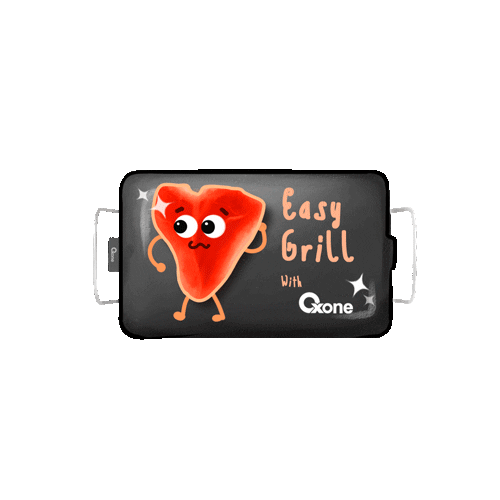 Grill Sticker by Oxoneonline
