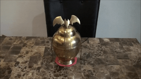  halloween look cemetery eerie urn GIF