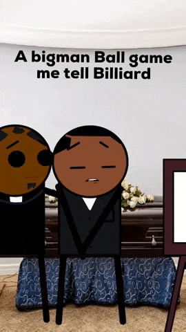 A Bigman Ball Game Me Tell Billiard GIF