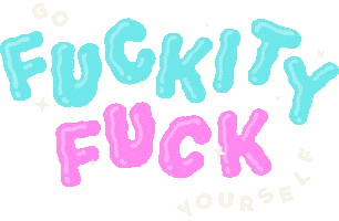 Angry Swear Sticker by kayedoeslogos