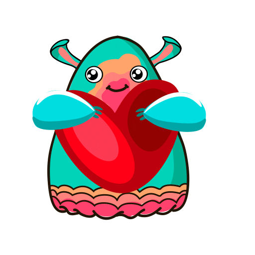 In Love Children Sticker