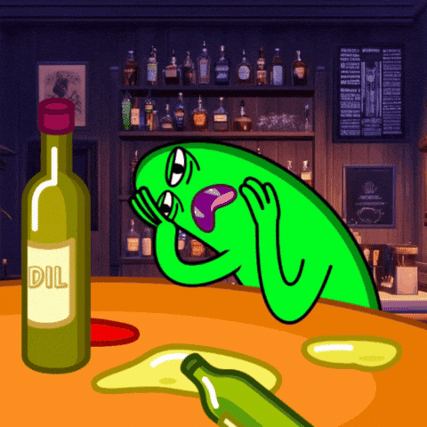 Sad Wine GIF by DIL