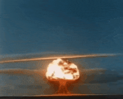 hydrogen bomb explosion GIF