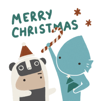 Christmas Madagascar Sticker